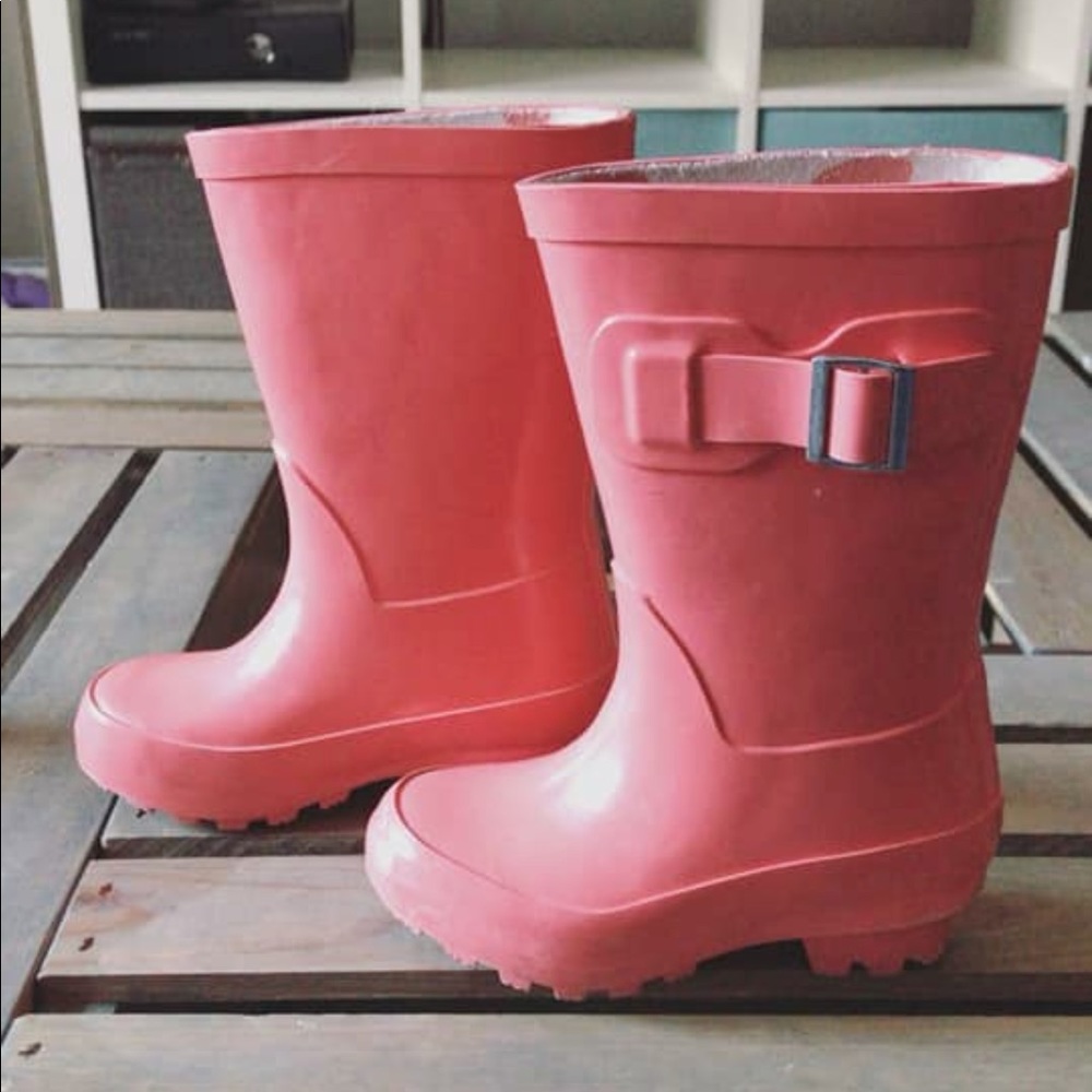 Toddler girl rain boots size 6